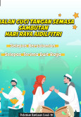 Amalan Cuci Tangan Semasa Sambutan Hari Raya Aidilfitri